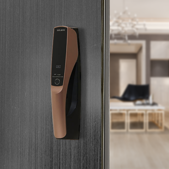 스마트공간 IoT 도어락 오토락 잇소키  카드 지문 WiFi 무타공 현관 매장 인체공학 도어록