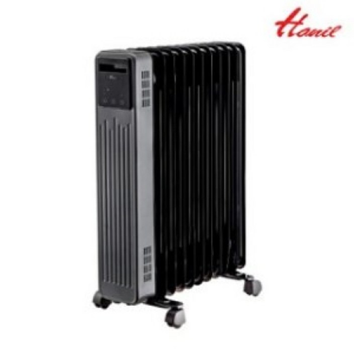 한일 라디에이터전기 방열기 온열기 난방 욕실 화장실 업소용 사무실 9핀블랙