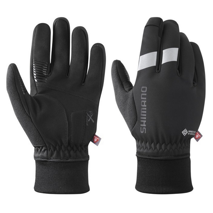 [시마노]2025 AW 윈드스토퍼 프리마로프트 고어텍스 겨울용 기모안감 방한 방풍 자전거긴장갑 터치스크린 호환