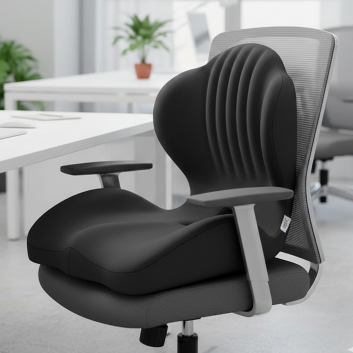 카모도 컴퓨터 의자허리쿠션