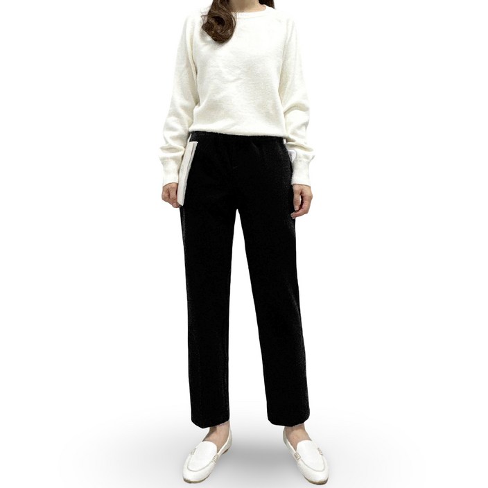 빅사이즈 여성 겨울 바지 무디 기모밴딩팬츠 슬랙스 55~100