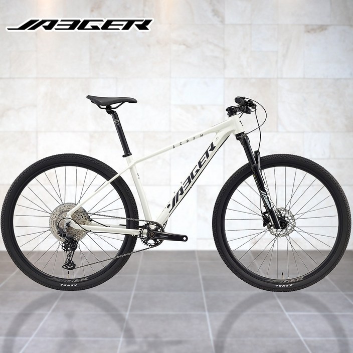 예거 아스펜 5  시마노 데오레 12단  29인치 MTB 자전거, 1개, 1130cm, 화이트  L 18.5