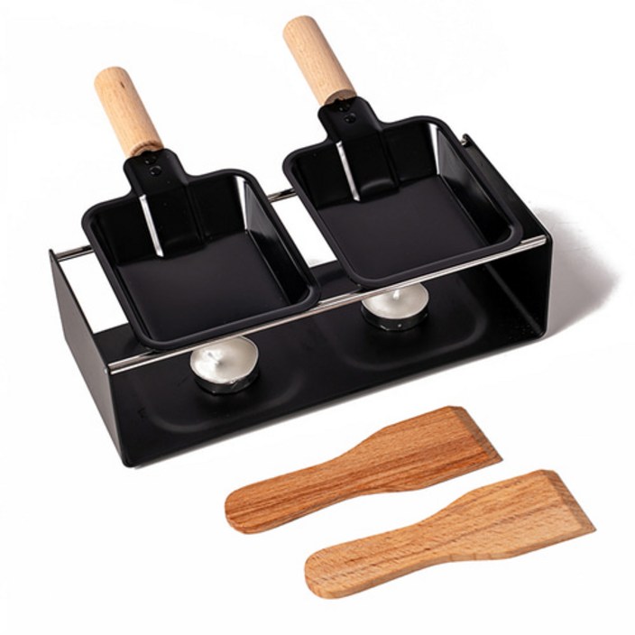 MP 존더분쉬 치즈 요리 라클렛 그릴 멜터 캠핑 미니화로 고체연료 감성요리 고기 채소, 1개