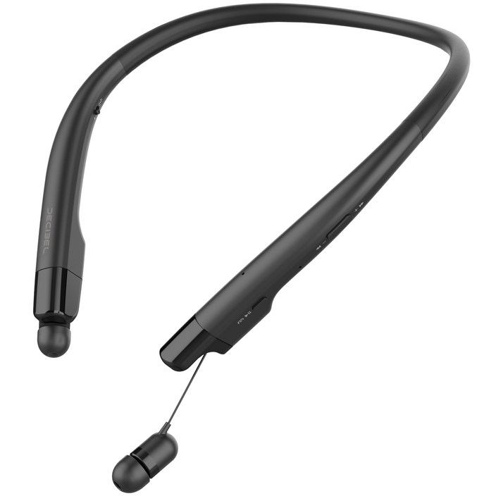 데시벨 넥밴드 블루투스이어폰 BCS700 PRO 블랙, BLACK