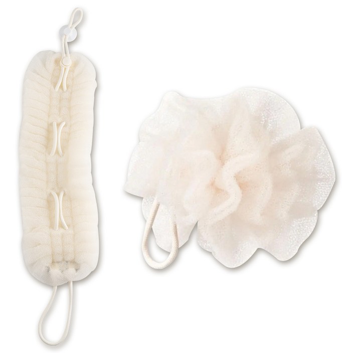 심플리프 2in1 늘어나는 샤워볼, 1개, 1개입