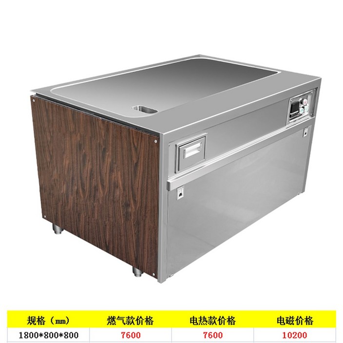 업소용 불판 작업대 대형 전기그릴 햄버거 철판구이