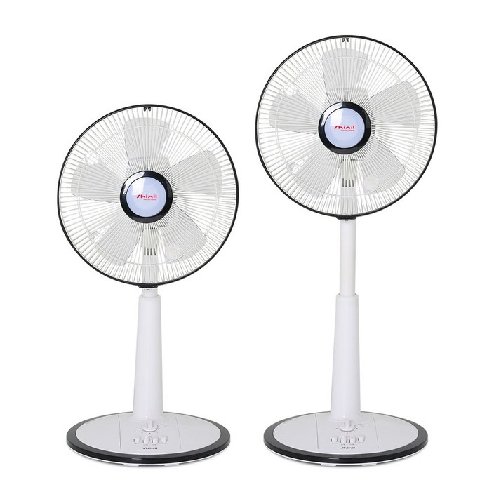 신일 기본형 선풍기 스탠드형 선풍기 4종 택 1, 1)블랙/화이트