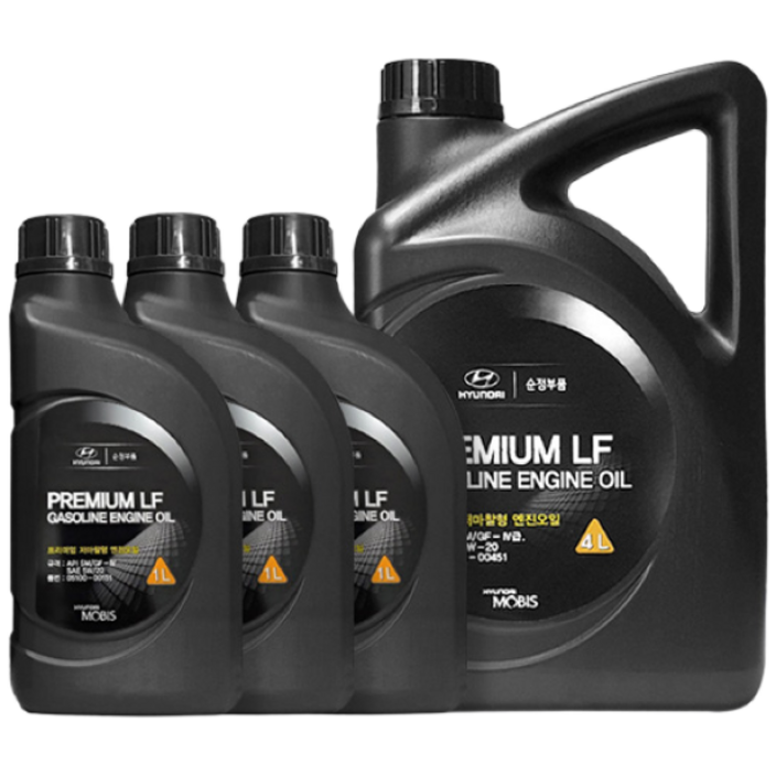 올뉴 모닝 TA 11년형 가솔린 순정 엔진오일 0510000451 3L, 1개