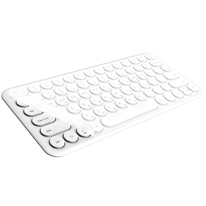 아이노트 멀티 페어링 블루투스 무선 텐키리스 키보드  키스킨