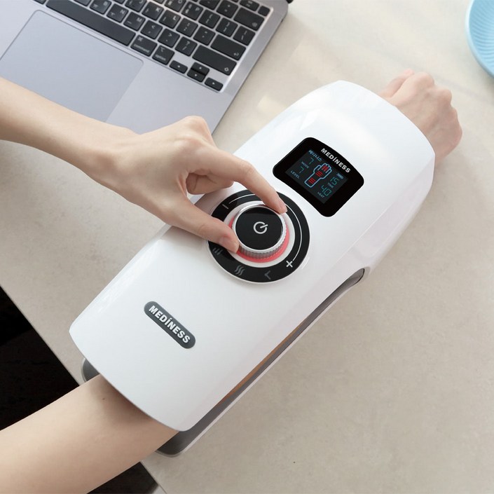 메디니스 아이언 롱팔 마사지기, MD131OW, 화이트