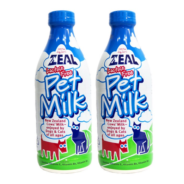 ZEAL 질 뉴질랜드산 펫밀크 강아지우유 1000ml