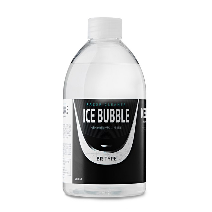 아이스버블 브라운 호환 BR타입 면도기세정액 500ml, 단일상품, 단일색상