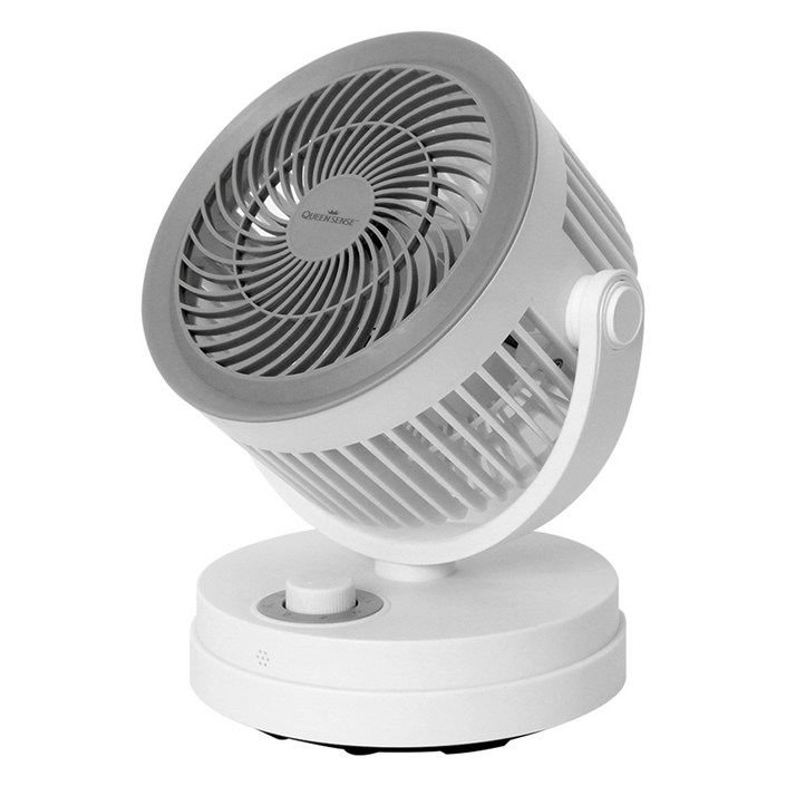 퀸센스 미니 써큘레이터 QSTSH01, QSTSH01, 화이트  그레이