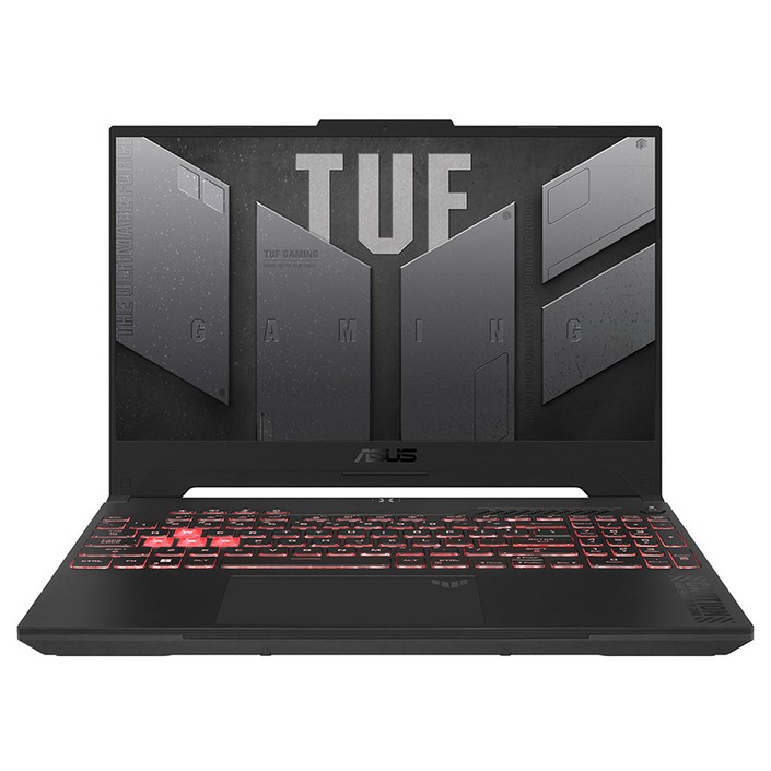 에이수스 2024 TUF 게이밍 A15 라이젠7 7435HS 지포스 RTX 4060, Mecha Gray, 512GB, 16GB, WIN11 Home, FA507NVRLP005W