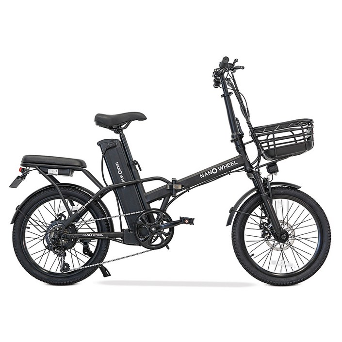 나노휠 커브20 500W 접이식 고출력 전기자전거 고객직접설치