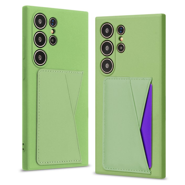 아이수트 핏카드 가죽 포켓 풀커버 휴대폰 케이스