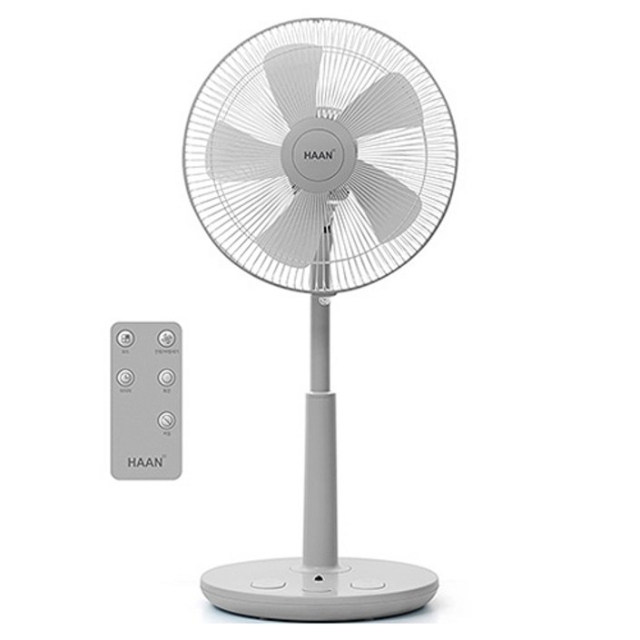 한경희생활과학 초미세풍 발터치 리모컨 컬러 선풍기 HAANHDC230