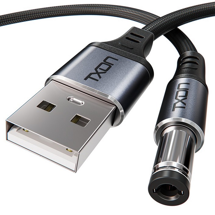 티엑스온 USB 전원케이블 DC 5v 외경 5.5mm 케이블