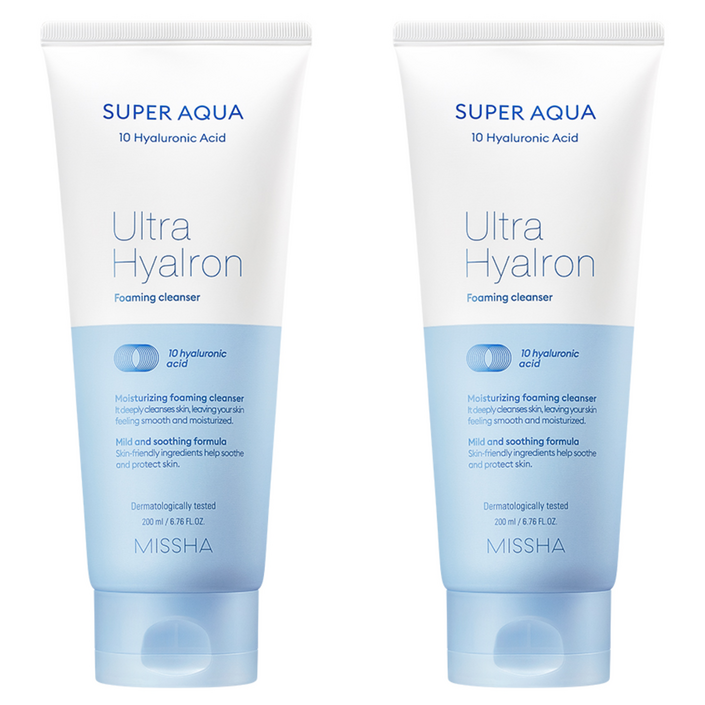 2입기획 미샤 수퍼 아쿠아 울트라 히알론 클렌징 폼