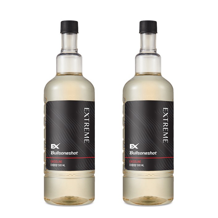불스원 불스원샷 익스트림 연료첨가제 가솔린 휘발유 500ml, 2개, 가솔린휘발유