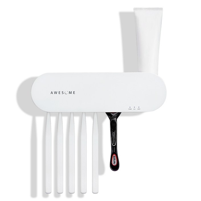 어썸 벽걸이형 칫솔살균기 ATS1000, 단일색상, ATS1000