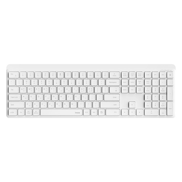 아이노트 멀티페어링 무선 블루투스 키보드  키스킨