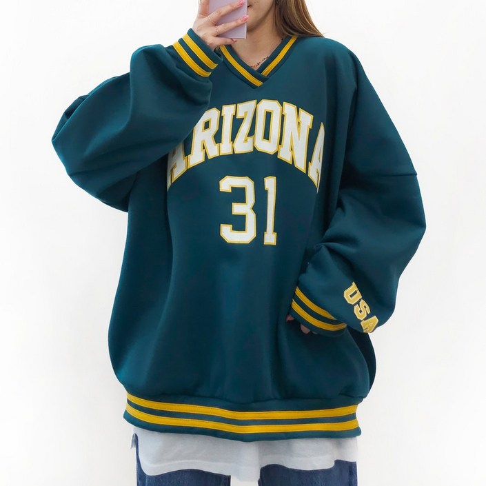 면기모선택, 5XL 아리조나 브이 맨투맨 5599까지 3COLOR 오버사이즈 남여공용 홈웨어 박스맨투맨