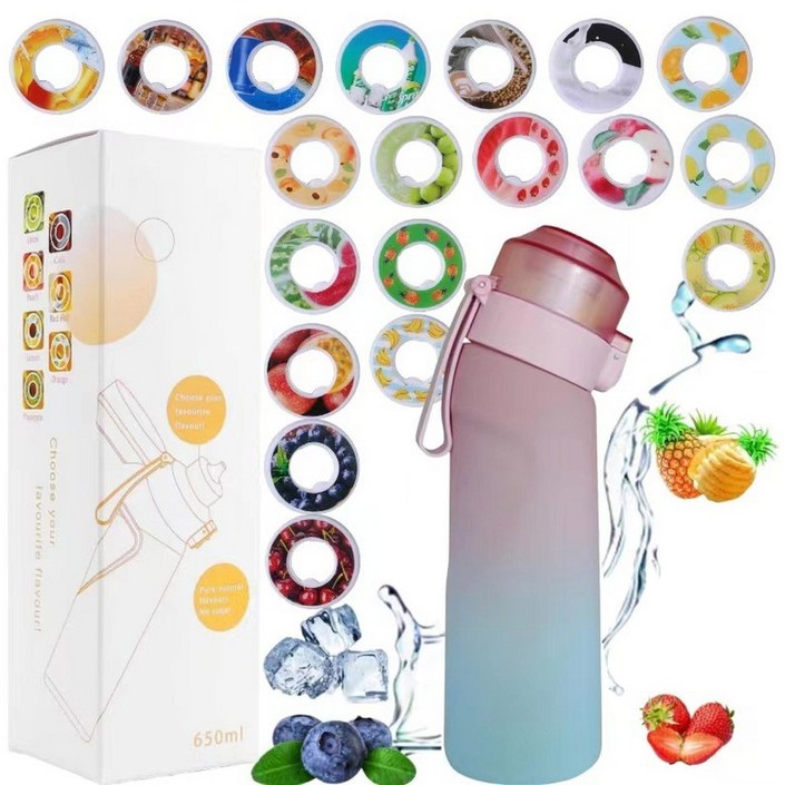 향기나는물병 스포츠 보틀 에어업 독일 나는 향기 물컵 5포드 향기나는 UP 차콜그레이