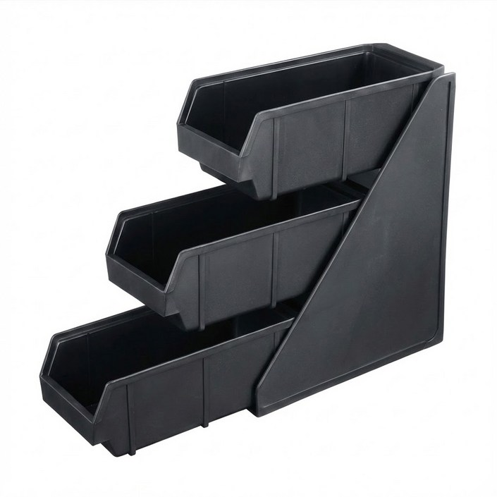 라이프초이스 업소용 카페 수저정리함 분류통, 1개, 3단