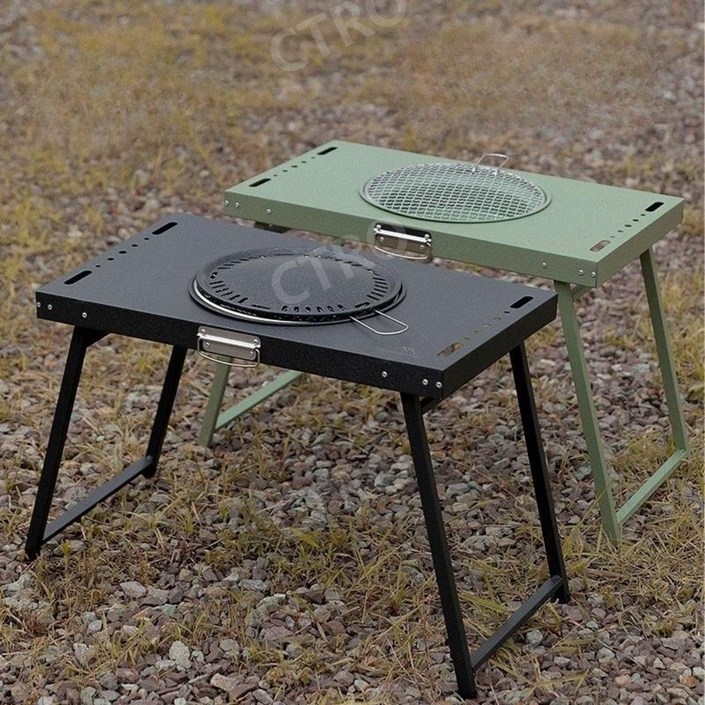 마운틴하이커 캠핑 화로 테이블 키친 바베큐 화로대 테이블