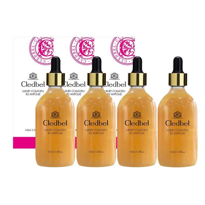 끌레드벨 럭셔리 콜라겐 82 앰플, 100ml, 4개