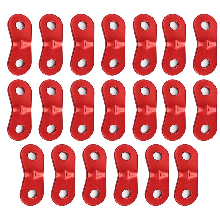 땅콩 스토퍼 캠핑용 막대 알루미늄 타프고정, 레드