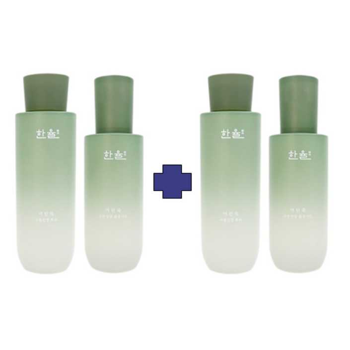 한율 어린쑥 수분 진정 기초 2종 세트, 2세트