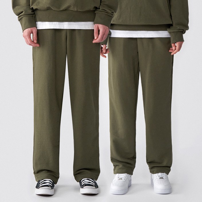 팀스핏 남녀공용 M4XL 빅사이즈 쭈리 무지 트레이닝 스웻 팬츠 바지 7컬러