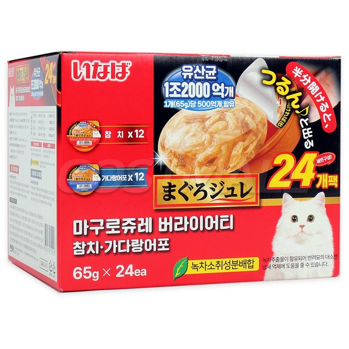 Inaba 마구로쥬레 유산균 65gx24입, 1개