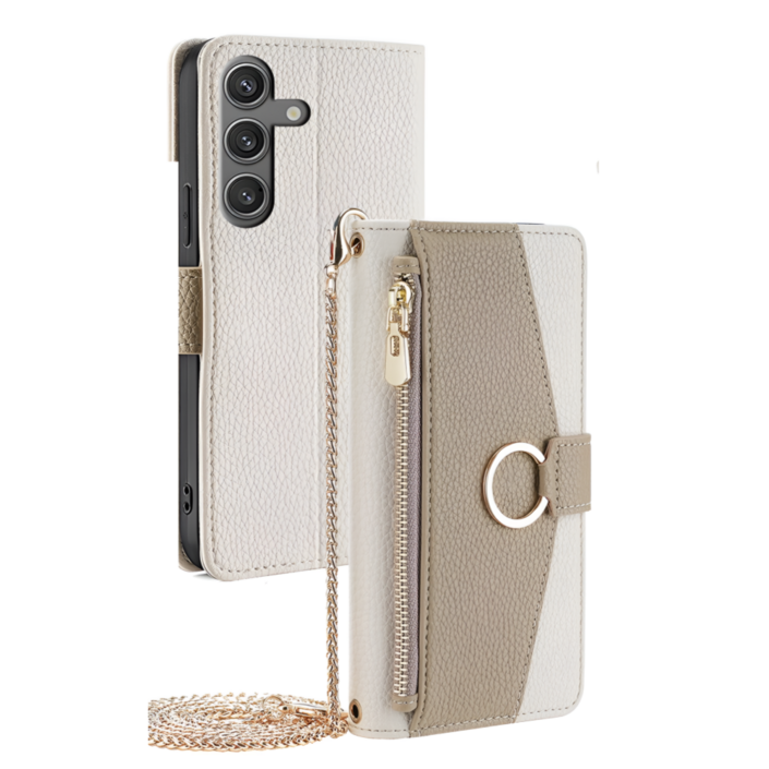 블랑진 오로라 갤럭시 시리즈 동전 지갑 지퍼 케이스