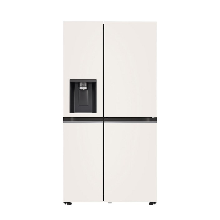 LG전자 J814MEE3-F 오브제 얼음정수기 냉장고 810L 메탈 베이지 20221105