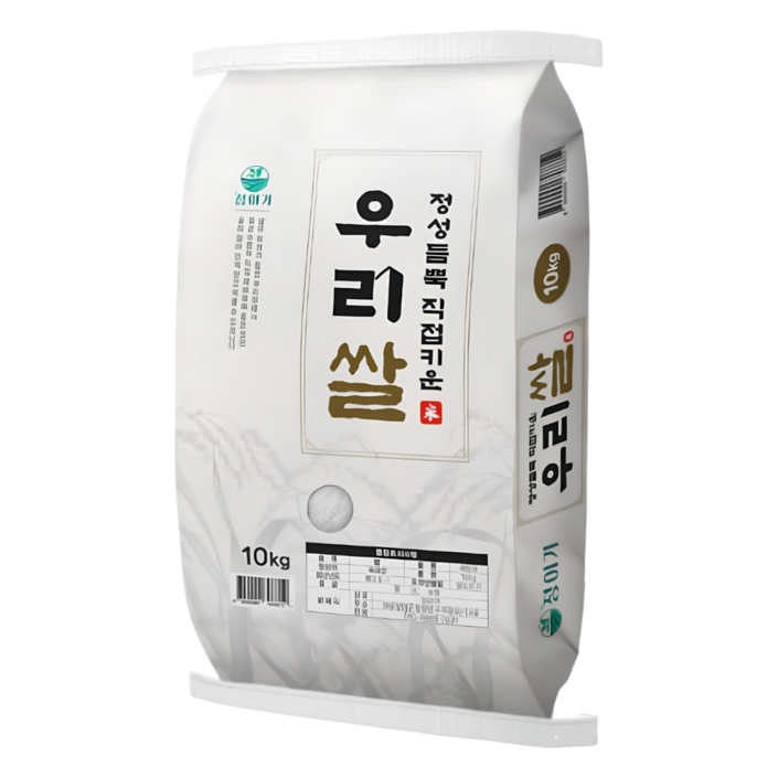 밥맛좋은쌀 추천 25년산 햅쌀 새청무쌀 주문 즉시 당일도정한 신선한 백미, 10kg, 상등급, 1개, 10kg