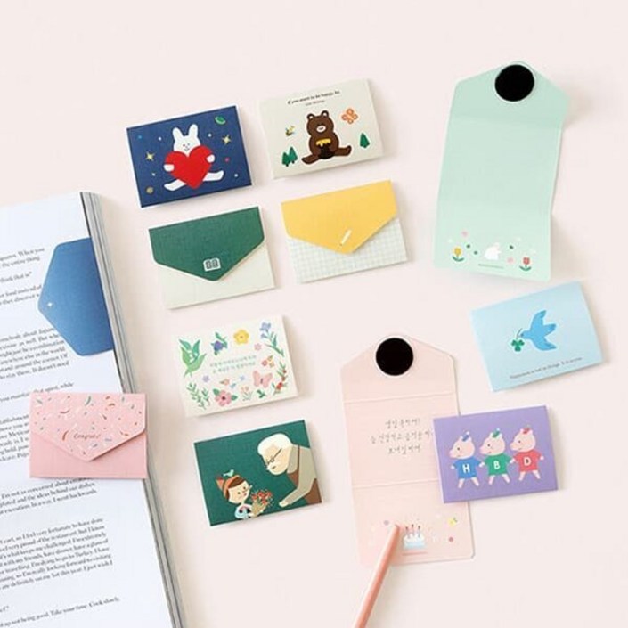 [예스24배송] 문학 마그네틱 북마크 카드