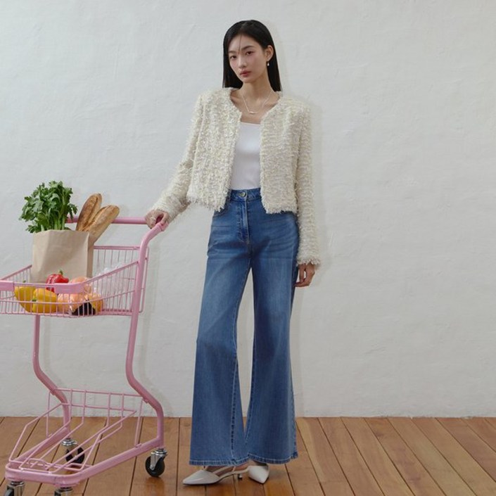 잇미샤 25 SS 와이드 데님 팬츠 ITP2ZDP740 1339527 잇미샤 25 SS 와이드 데님 팬츠 ITP2ZDP740 1339527
