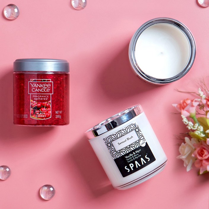 양키캔들 스피어스 방향제 스파스캔들 실버링 향초 선물세트  쇼핑백