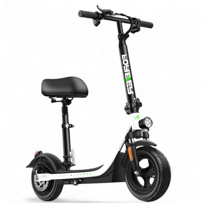 하이브킥 전동킥보드 성인 접이식 탈착형 안장 고출력 LED라이트, 하이브 블랙, 12 Ah, 1개