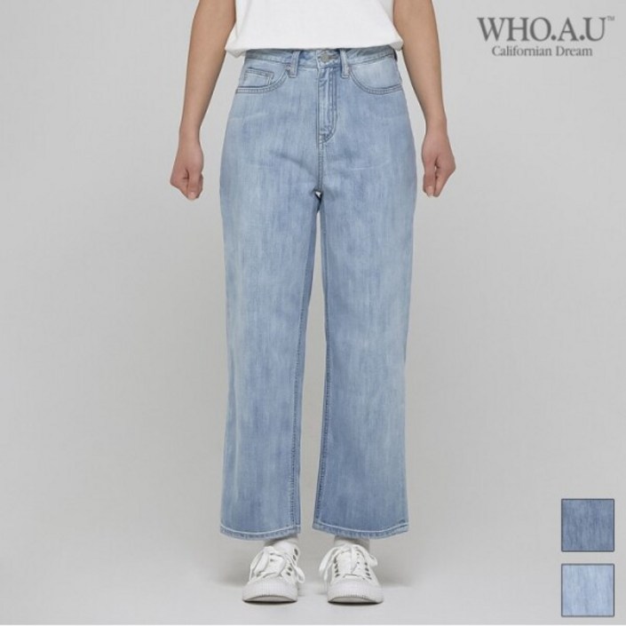 [후아유] 여성 와이드 쿨데님 (WHTJA2401F-T)