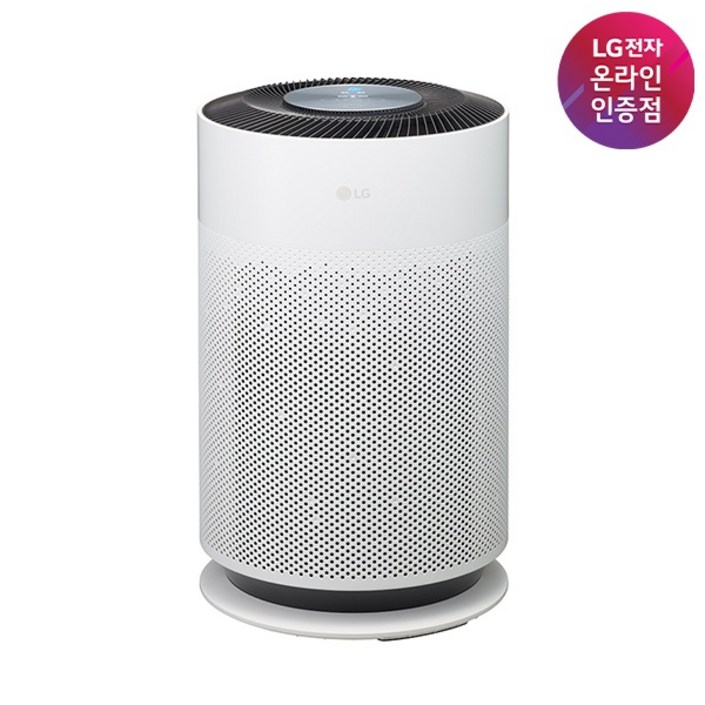 LG 공식판매점 퓨리케어 360도 공기청정기 Hit AS153HWWC 슬림디자인360도 필터