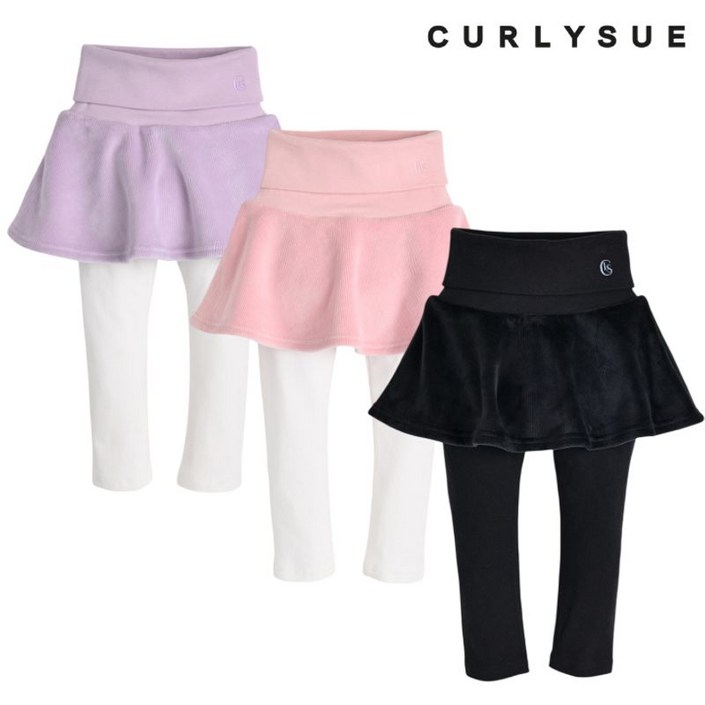 컬리수 아동 밍크 치마 레깅스 C244PT206P