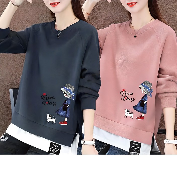 11 여성 봄 가을 티셔츠 캐주얼 슬림핏 긴팔티 심플 여성티 루즈핏 데일리 맨투맨 티셔츠 긴팔 상의 아우터 YMY
