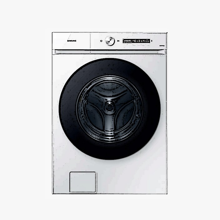 삼성전자 드럼세탁기 비스포크 그랑데 AI 21kg, 화이트 WF21CB6650BW