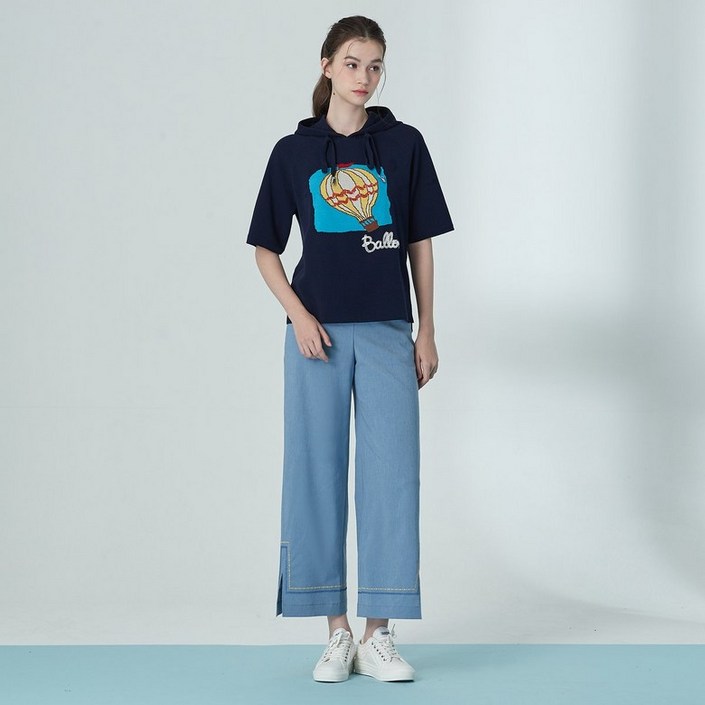 기비 GIVY 앤틱 자수 포켓 와이드 팬츠 GY25M1FRA2633 391468