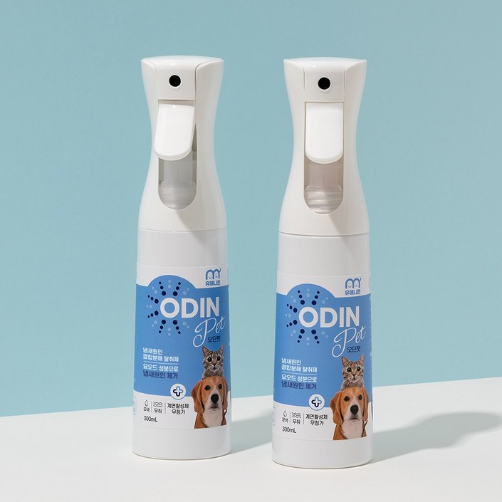 미국 아마존 판매 1위 동일성분 휴매니존 오딘펫 300ml , 2개, 강아지 고양이 탈취제 소변 오줌 배변냄새 제거, 2개, 300ml 미국 아마존 판매 1위 동일성분 휴매니존 오딘펫 300ml , 2개, 강아지 고양이 탈취제 소변 오줌 배변냄새 제거, 2개, 300ml