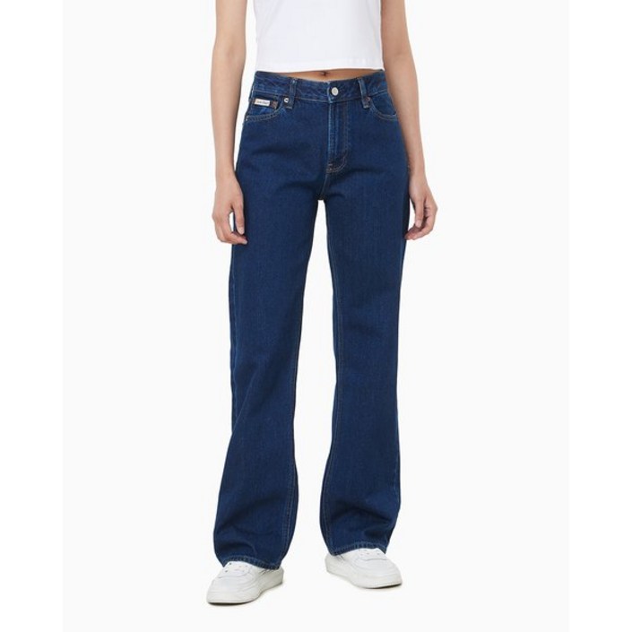 [백화점 정품] 25FW 캘빈클라인 진 CALVIN KLEIN JEANS 여성 시그니처 90s 스트레이트 트루 인디고 데님(47D901G)